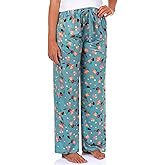 Disney Moana Pajama Pants Womens Tropical Seashell All Over Print PJ Bottoms