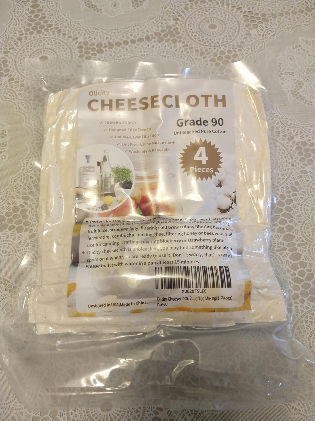 Not your dollar store cheesecloth