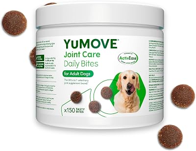 YuMOVE Joint Supplement for Dogs 150 Chews Daily Bites Hip Joint Support