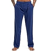 Inner Wish Men's Pajama Pant, Soft Mens Lounge Pants Sleep Bottoms with Pockets Drawstring