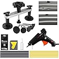 Super PDR Dent Puller Kit, Car Dent Removal Kit with Bridge Puller, Small Dent Puller for Auto Dent Removal, Small Dents, Door Dings and Hail Damage