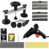 Super PDR Dent Puller Kit, Car Dent Removal Kit with Bridge Puller, Small Dent Puller for Auto Dent Removal, Small Dents, Door Dings and Hail Damage