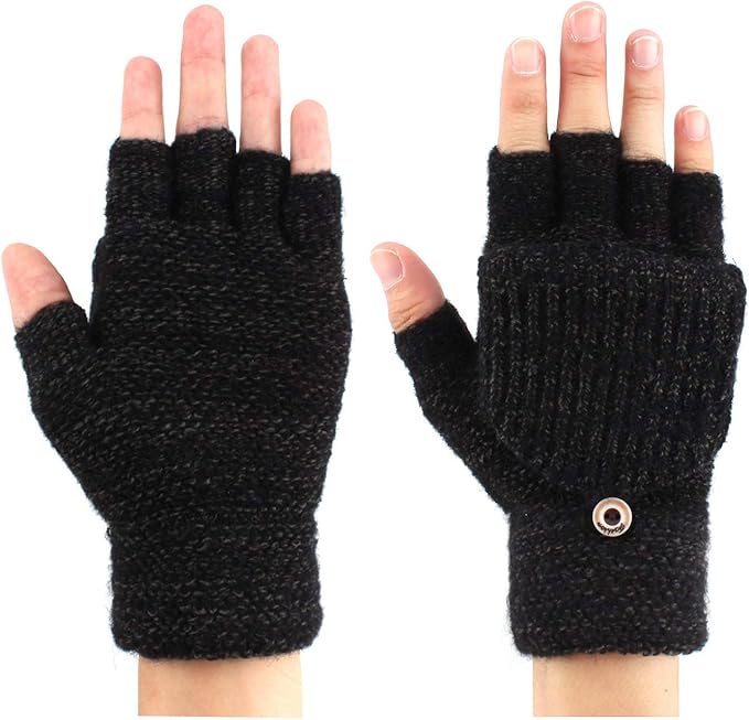 fingerless winter gloves