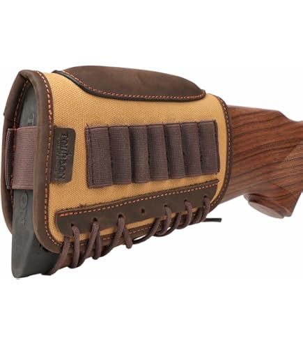 Kit De Sangle De Transport Pour Fusil TOURBON Avec Repose-joues Et Porte-munitions - Marron