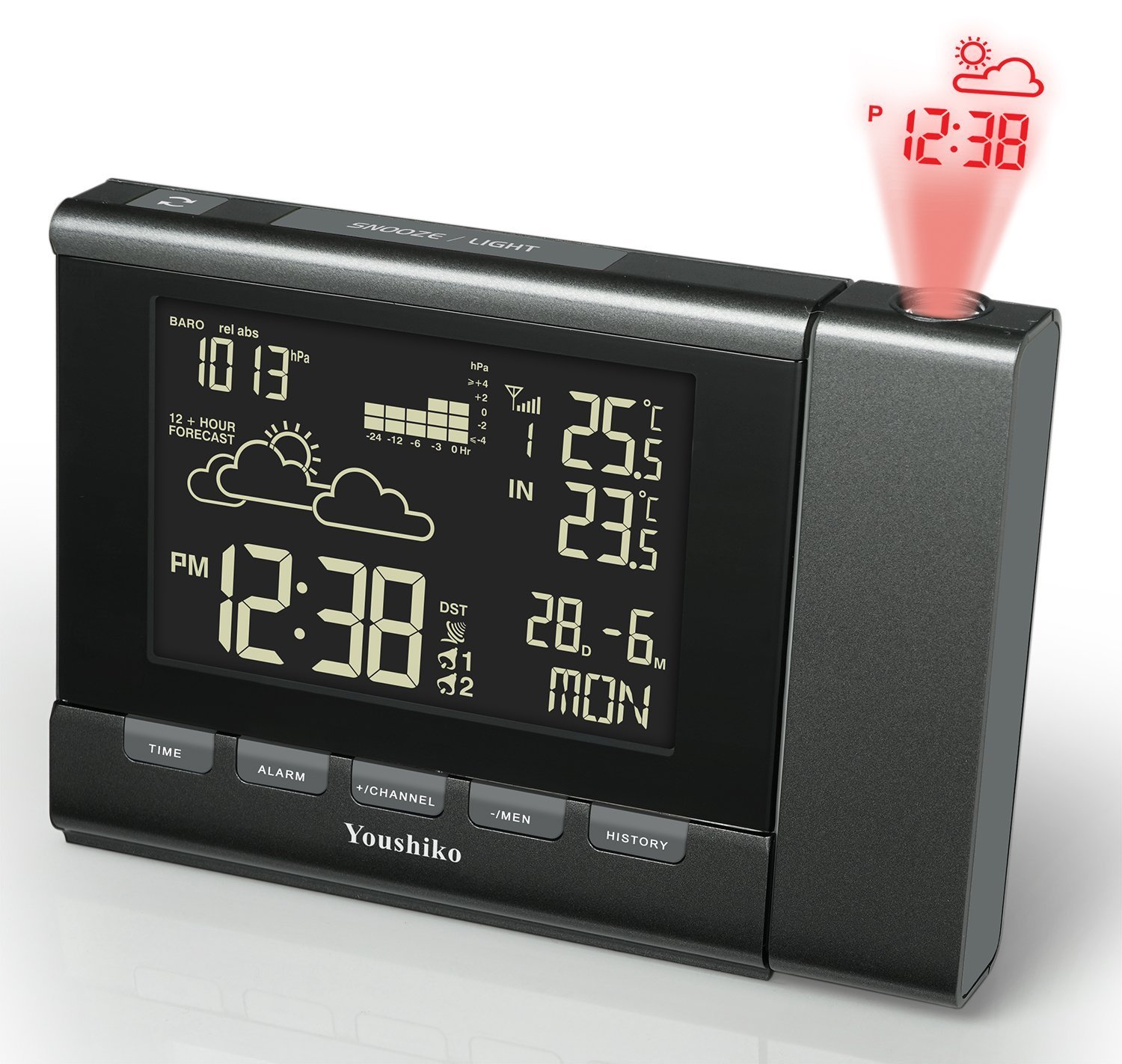 Youshiko Weather Station ( Premium Quality / LCD HD Display / Official