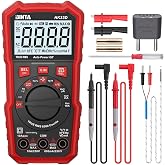 BINTA 6000 Counts Digital Multimeter with NCV Auto-Ranging Voltmeter Tester | Multimeter for Electricians and DIY, Measures AC/DC Voltage Current, Resistance Continuity Capacitance Temperature Duty Cycle