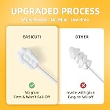 EASICUTI Baby Tongue Cleaner 52Pcs Newborn 2 Finger Toothbrush Gum Cleaner view 2