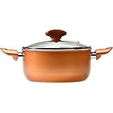 RAVELLI Italia Linea 20 Non Stick Dutch Oven, 3 Quart