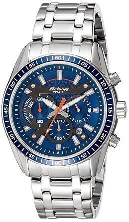 Octane Chronograph Blue Dial Men's Watch -90077KM02