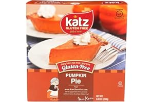 KATZ GLUTEN FREE KATZ Pie, Pumpkin, 8.25 Ounce (Pack of 6)