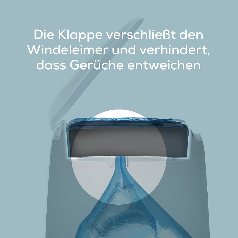 Original Classic XL Windeleimer, 5 x weniger Folienverbrauch, mit 1 Nachfüllkassette