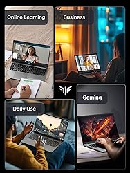KAIGERR Laptop, Laptop Computer with Intel N97