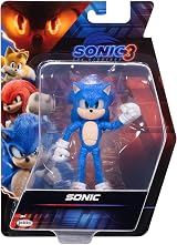Sonic the Hedgehog 3 Movie Sonic Collector Toy by Jakks Pacific 5 tall view 3