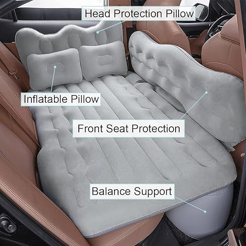 CNAMOY Car Air Mattress, Inflatable Bed for Car Universal Car