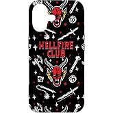 Stranger Things Hellfire Club Pattern Case for iPhone 17