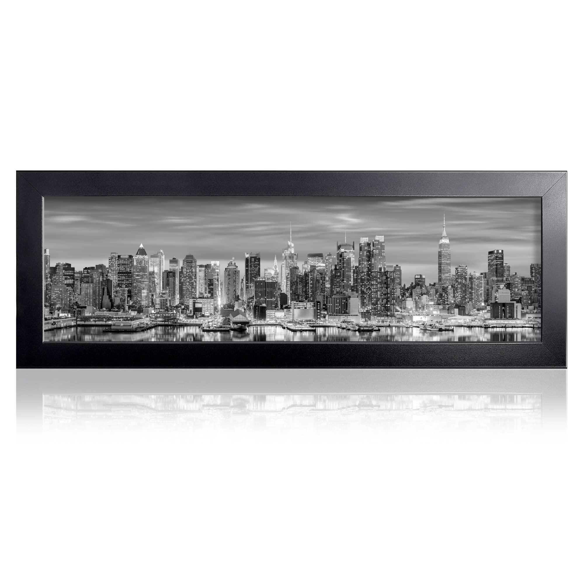 Photo 1 of Giverny 14x22 Frames Black 1 Pack, Wood 14x22 Picture Frame, Showing 14x22 pictures for Wall Mounting, Simple and Classic Style Suitable for Decorating Houses, Offices, Hotels