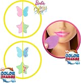 Barbie Styling Head with 20+ Hair Accessories Color Change Clips JFG81 Blonde view 5