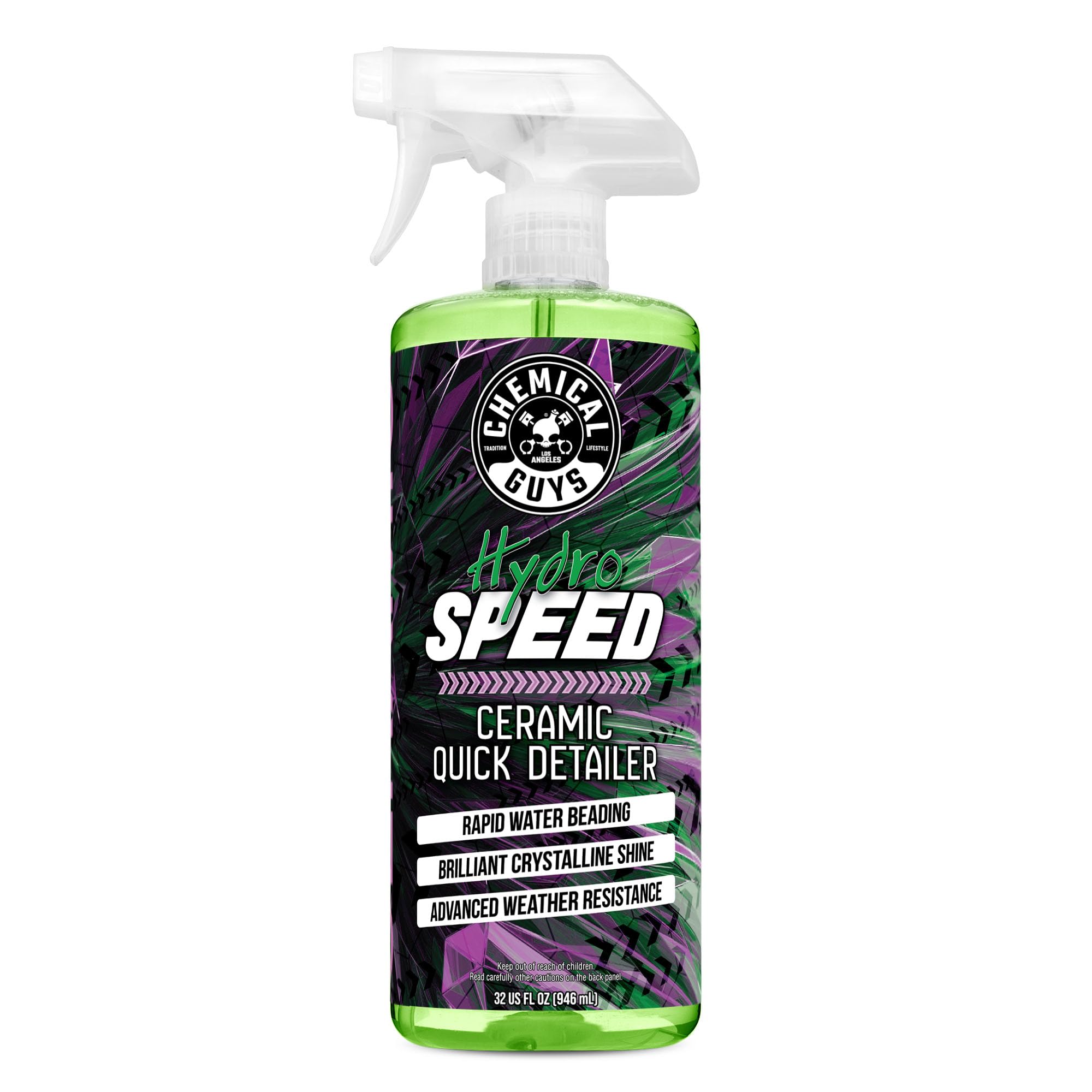 Chemical Guys HydroSpeed Ceramic Quick Detailer, Safe for Cars, Trucks, SUVs, Motorcycles, RVs & More, 32 fl oz - WAC23332 Image