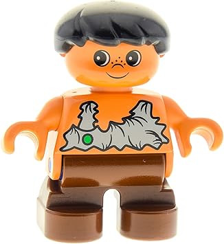 1 x lego duplo figur steinzeit mensch
