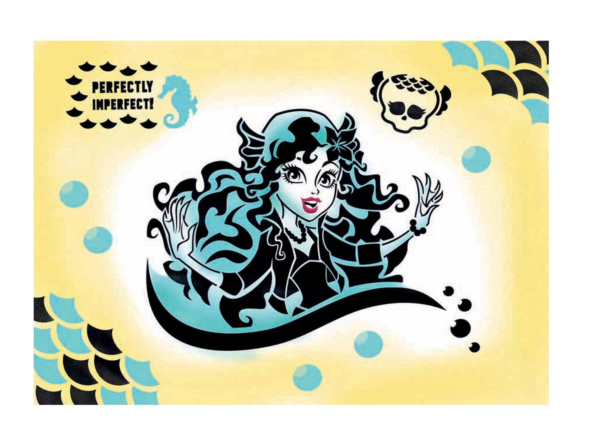 Revell Orbis Monster High III Airbrush Stencil Set