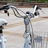 TRIXES Retro Bicycle Horn Bugle Hooter Chrome Fits Most Handlebars view 6