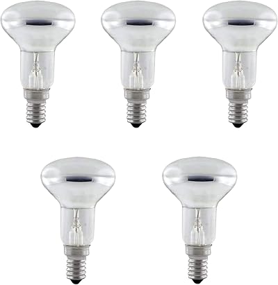 Status Lava Lamp SES E14 R39 30W Reflector Spotlight Bulbs 5 Pack