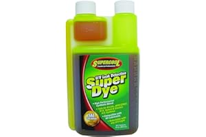 TSI Supercool 24056 Yellow SAE Certified Super Dye, 16 oz (Treats 64-Vehicles - Self Measure Bottle)