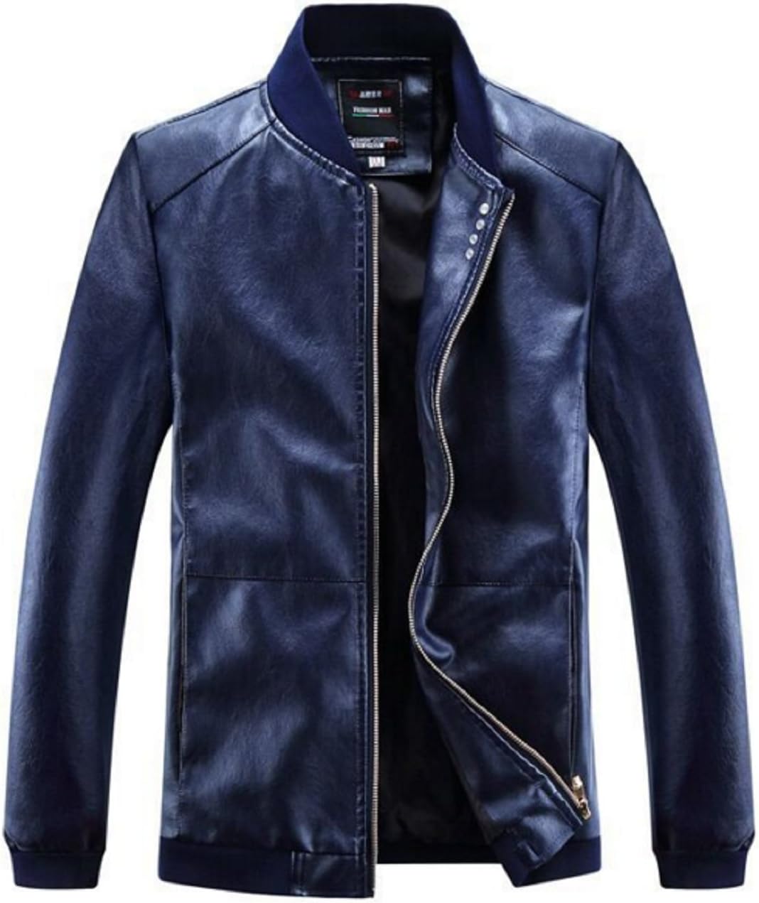 Olrek Men's Fashion Leather Jacket