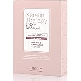 ALFAPARF MILANO Home Keratin Hair Treatment - Lisse Design Express Brazilian Hair Straightening and Smoothing - Formaldehyde Free - Sulfate Free