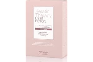 AlfaParf Lisse Design Keratin Therapy Express Smoothing Treatment Kit, 1 Count