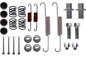 ACDelco Gold 18K2707 (19342264) Rear Parking Brake Hold Down Spring Kit with Hardware