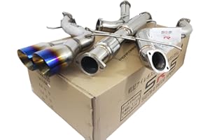 SR*S TUNING SRS TYPE-R1 BURNT TIP CATBACK EXHAUST SYSTEM FOR 2013-2019 FORD FOCUS ST 2.0L TURBO 3"