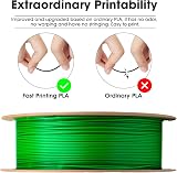 eSUN PLA Filament 1.75mm Green 1kg Basic Dimensional Accuracy ±0.05mm view 3