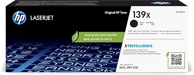 HP 139X High Yield Black Original LaserJet Toner Cartridge ~4000 Pages