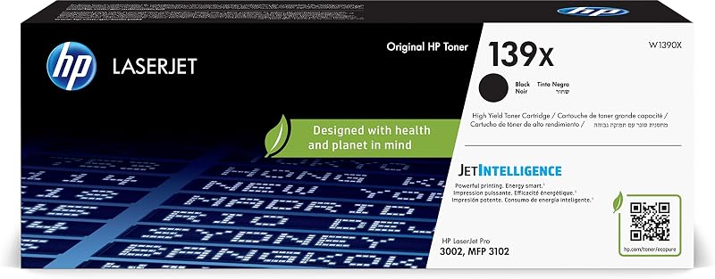 HP 139X High Yield Black Original LaserJet Toner Cartridge ~4000 Pages