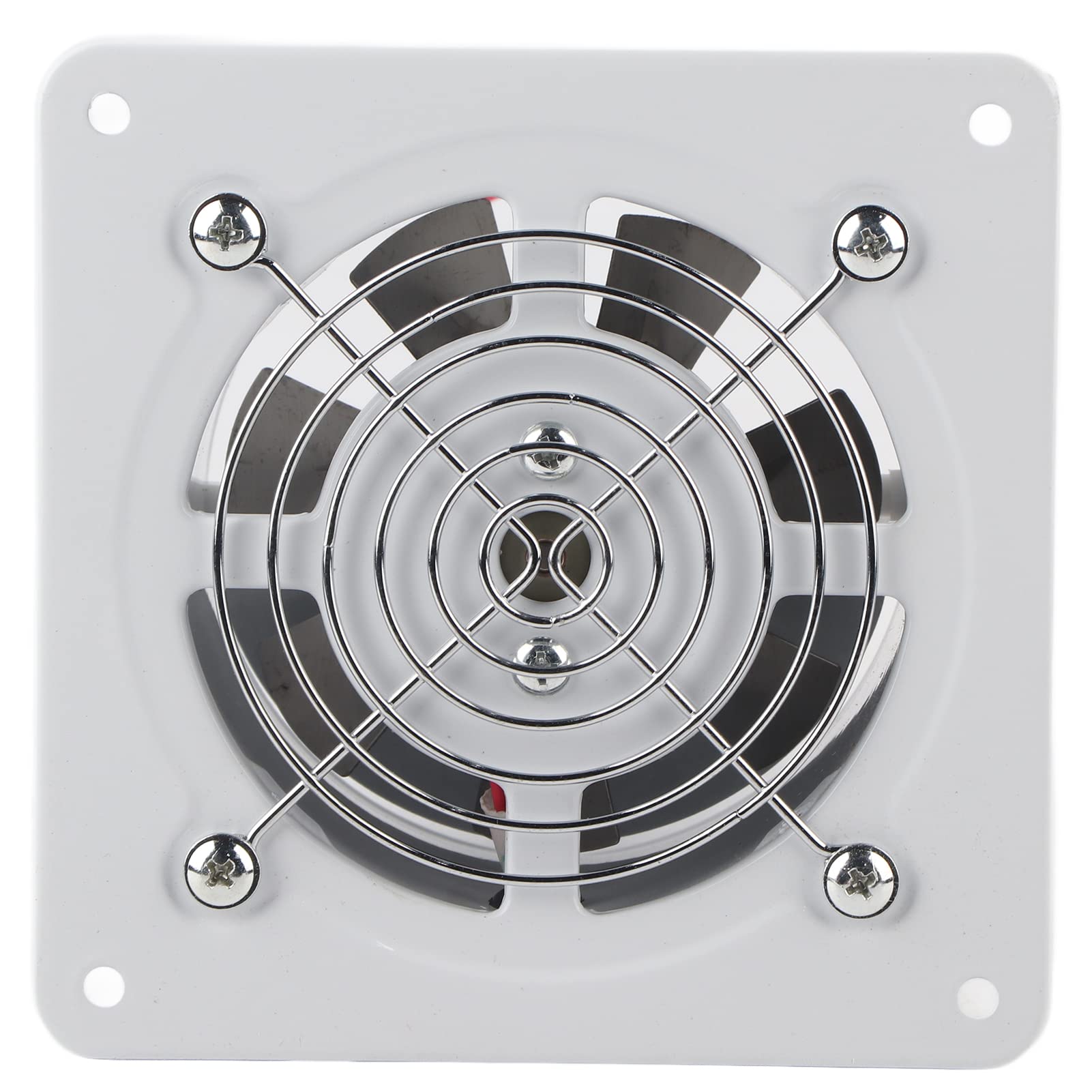 4 Inch Home Ventilation Wall Mounted Exhaust Fan Super Silent Home Bathroom Kitchen Garage Air Vent Ventilation 25W 220V