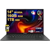 ASUS Zenbook 14 Creator Laptop 14" WUXGA Lumina OLED Touch (100% DCI-P3, 500nits HDR) Intel 16-core Ultra 7 255H (Up to 13 Tops) 16GB RAM 1TB SSD for Business Professional Win11 ICP Acc