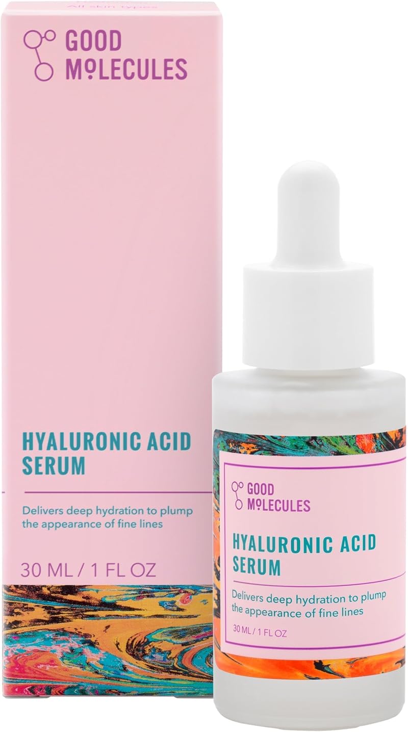 Good Molecules Hyaluronic Acid Serum 1% Hydrating Water-Based Facial