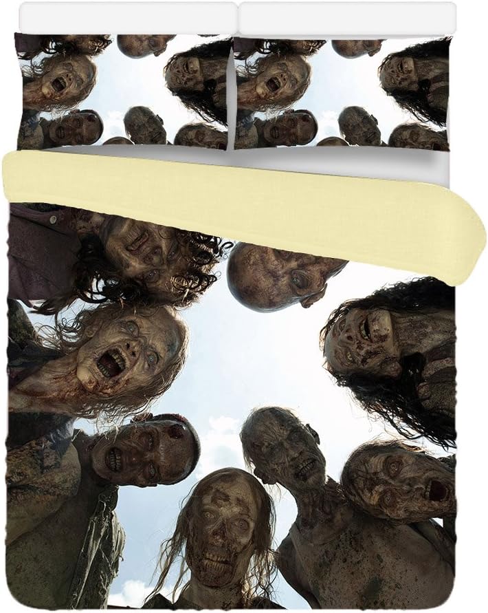 Custom The Walking Dead 3 Piece Duvet Cover Bedding Set King Size 220x240CM