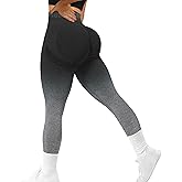 MOHUACHI Women Scrunch Butt Lifting Leggings for Women Seamless High Waisted Workout Yoga Pants Gym Booty Tights