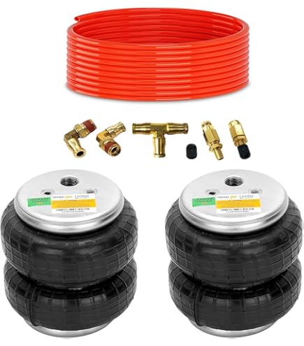 thumbnail image 2 of 2500 Lbs Double Air Bag Suspension - 1/2 NPT Port For Heavy Duty Truck Applications 2 of 12