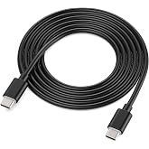 NICREW 6.5 ft USB-C Link Cable for HyperReef Gen 2 and NavaReef Lights | Silicone Gasket, Moisture Protection, Multi-Light Daisy-Chaining, for HyperReef Gen 2 Controllers and 0&ndash;10V Converter Box