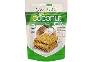 Tropical Fields Crispy Coconut Rolls (11oz) - Organic, Gluten Free, Dairy Free