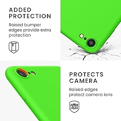 kwmobile Case Compatible with Apple iPhone SE