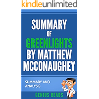 Summary of Greenlights by Matthew McConaughey: Summary and Analysis book cover