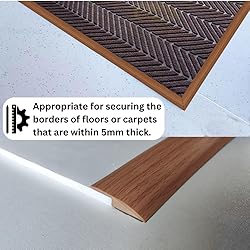 1/5 inch Height Floor Transition Strip, Self