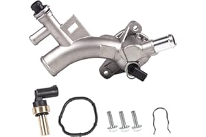 JSDAN 902-846 25193922 Compatiable With Aluminium 2011 2012 2013 2014 2015 2016 Chevy Cruze Water Outlet 1.4L 11 12 13 14 15 16 Sonic Trax Buick Encore Engine GM Replace 55565334 902846 15-11105