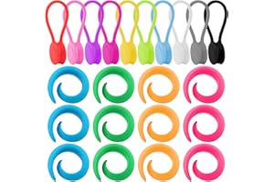 RAPUDA 22 Pcs Fabric Huggers and Magnetic Fabric Clips for Cross Stitch, Silicone Thread Spool Huggers and Needle Minder Magnet for Embroidery and Quilting, Cross Stitch Supplies and Accessories