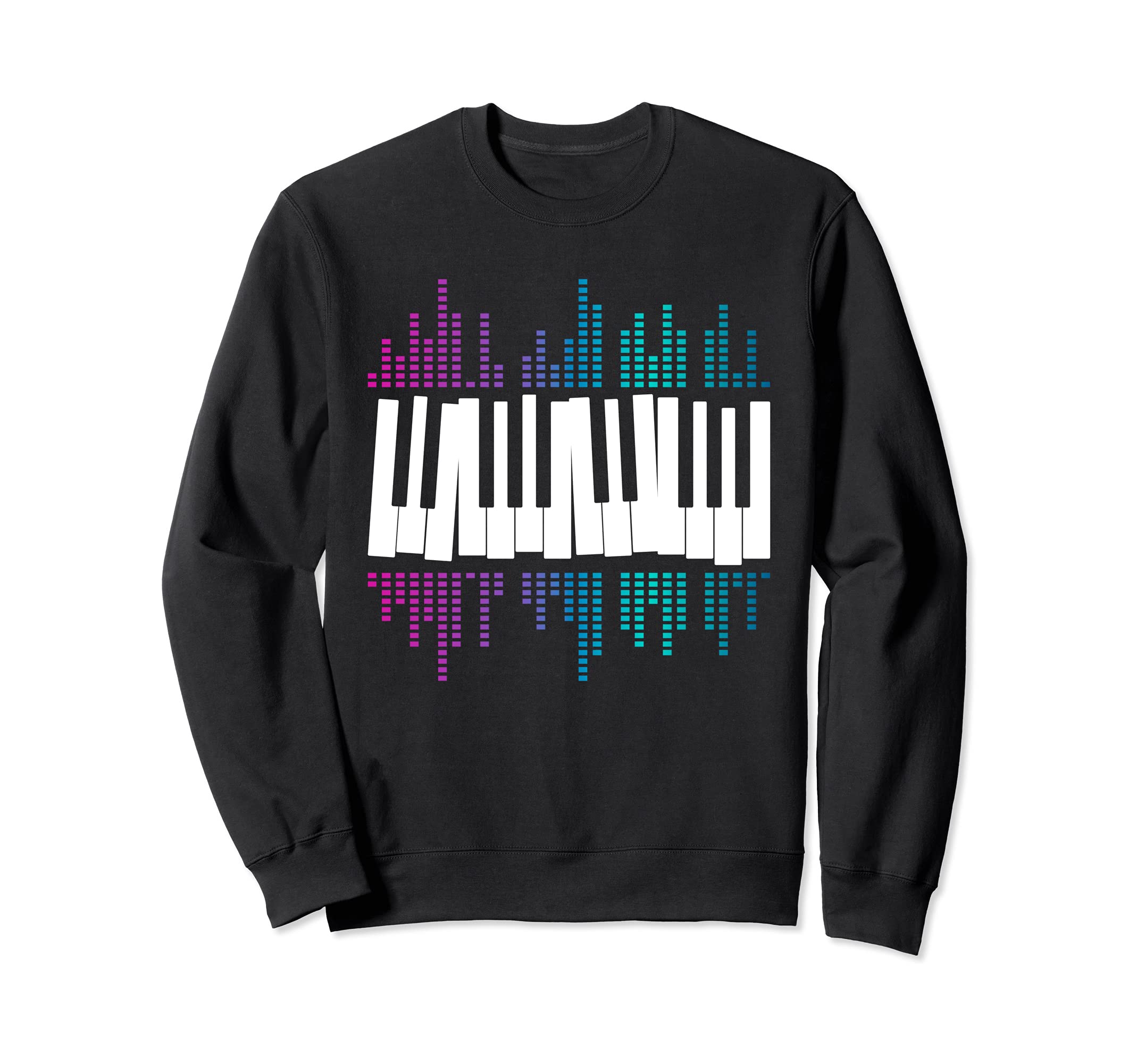 Piano Player Keyboard Pianist Musical Instrument Piano Sweatshirt