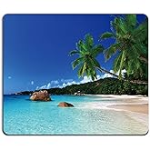 Mouse Pad, Square Mousepad, Personalized Premium-Textured, Non-Slip Rubber Base Mouse Mat, Waterproof Gaming Mouse Pad for Wi